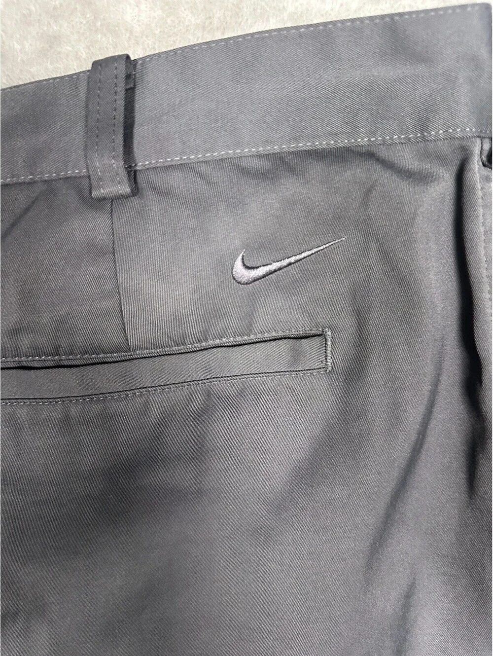 Nike Golf  Performance Dri Fit Golf Pants Mens Size 36x29 1/2 Gray